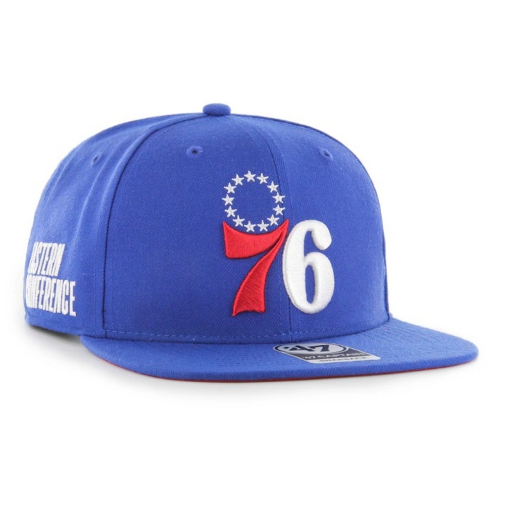 Blue 76ers Snapback